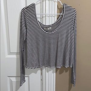 Striped Crop Top